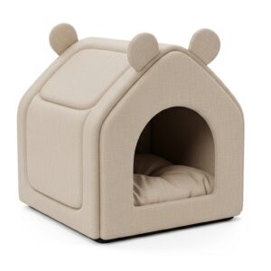 Premium Indoor Pet House Bed – Soft, Washable & Cozy Pet Bed